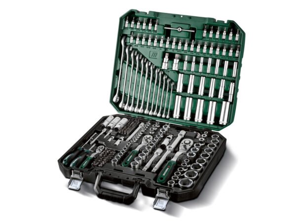 Set di chiavi a bussola, 216 pezzi.